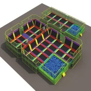 Popular High Quality Beds Trampoline for Indoor Park