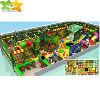 Jungle Theme Commercial Children Indoor Playground Equipment