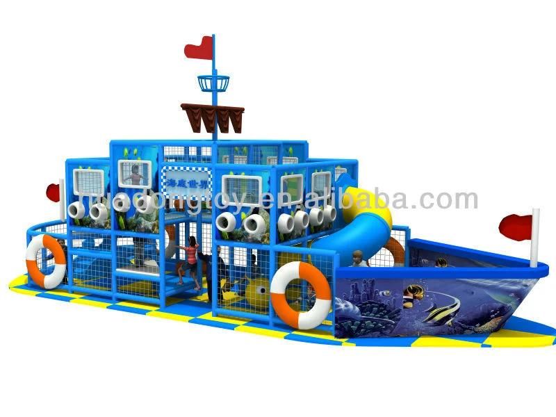 Kids′ Funny Indoor Pirate Ship Playground