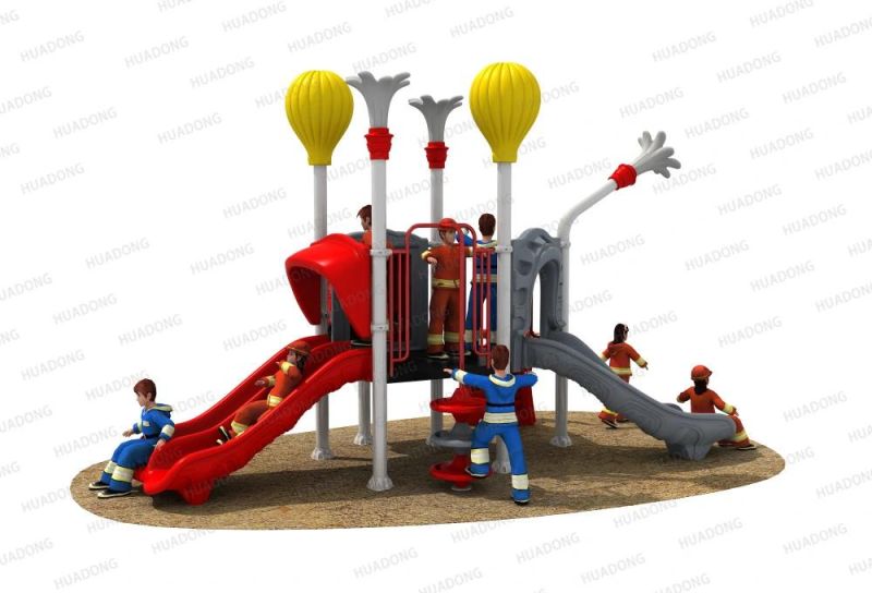 Fire Control Series Cheap Outdoor Playground Kids Slide for Sale