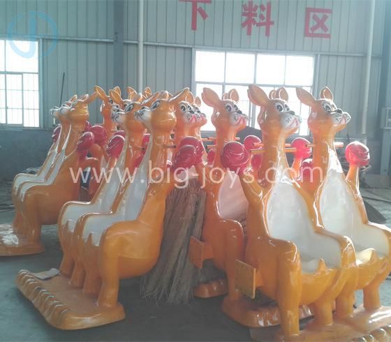 Newest Outdoor Playground Ride Happy Kangaroo Jump Amusement Rides for Sale