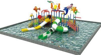 Lower Price Popular Water Park Slides Ocean Theme Playground Relieve Summer Heat