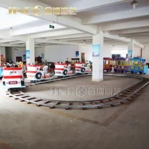 China Manufacturer Funfair New Design Track Train Electric Kiddie Rides