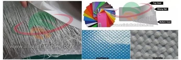 Inflatable Water Mat with Roof Tent Inflatable Floating Lounge Tent for Leisure Time