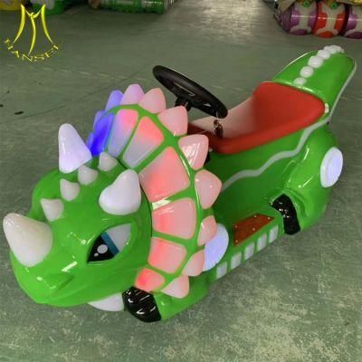 Hansel Children Amusement Park Ride Battery Moving Ride on Dinosaur