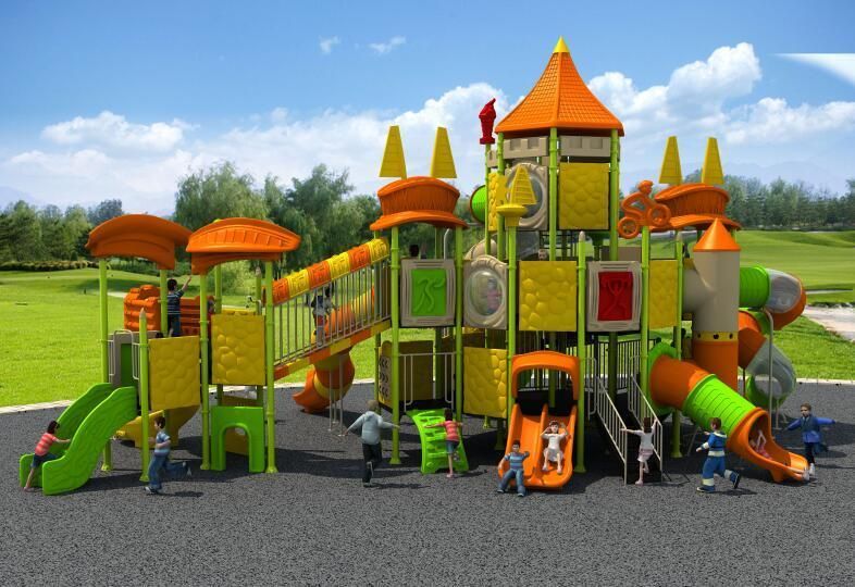 Children Slide Outdoor Playground Park Equipment