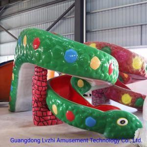 Figberglass Snake Water Slide for Children/ Aqua Park Equipment