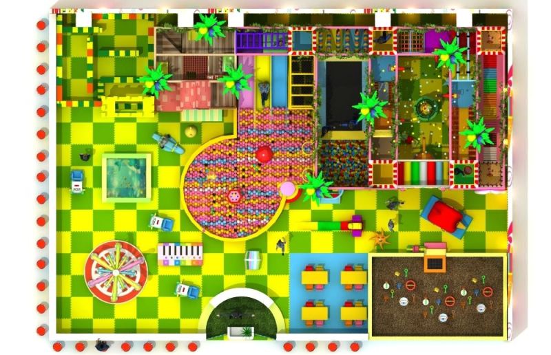Hot Sale Ocean Theme Indoor Playground Equipment
