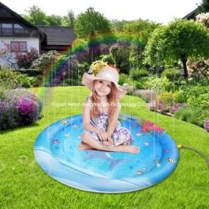 170cm Cartoon Animal Pattern Water Filled Sprinkler Mat Outdoor Lawn Cushion Toy for Kids