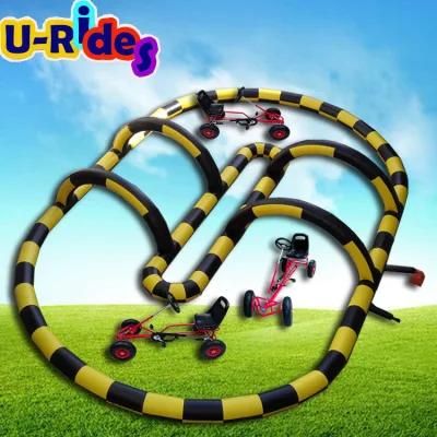 Inflatable Go Cart running track for Zorb Ball