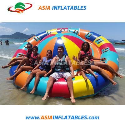 Floating Spinning Inflatable Disco Boat Water Towable for Sale