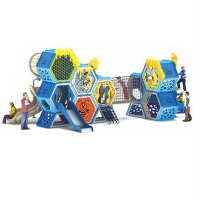 Outdoor Kids Playground Slide Amusement Park Equipment Beehive Maze 311b
