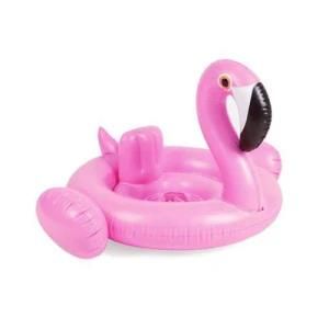 Pink Flamingo Inflatable Pool Float Baby Seat