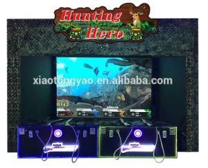 Coin Operated Shooting Game Simulator Four Players Hunting Hero Machine