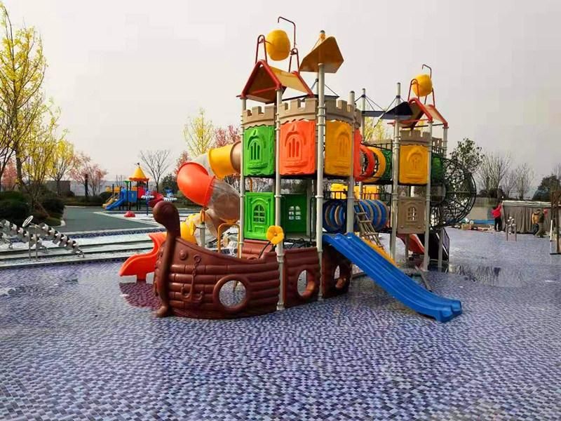 Fiberglass Water Park with Water Spray Swimming Pool Designs Toys