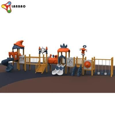 Fashion Design Kids Slide Wood Outdoor Playground