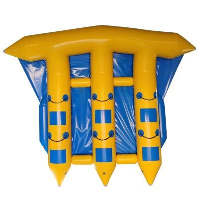 Summer Holiday Interesting Inflatable Banana Boat Inflatable Water Flying Fish