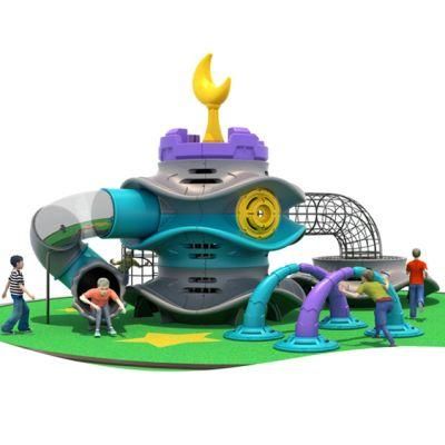 Farm Park Slide Climbing Adventure Equipment Outdoor Kids Playground Ym36