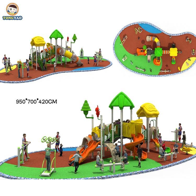 New Design Multi-Function Children Outdoor Playground for Garden