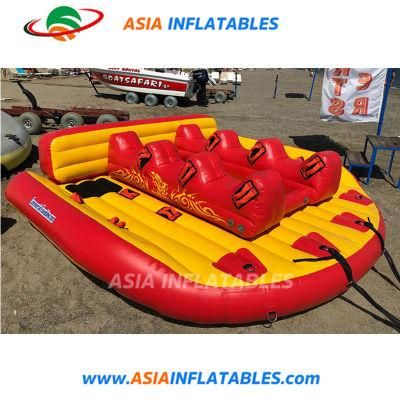 9 Riders Inflatable Banana Slider Towable Flying Sofa Water Bike