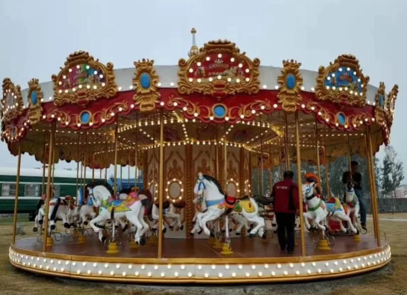 Amusement Carousel Horse Ride, Mechanical Carousel Ride for Children (BJ-MGR01)