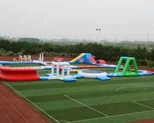 30X20m Custom Design Kids N Adults Giant Inflatable Floating Water Park with Factory Price for Open Water