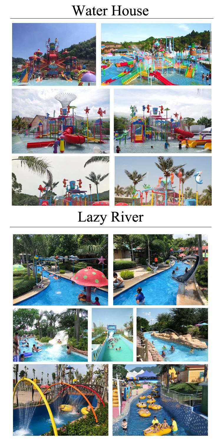Large Aqualoop Water Slide for Outdoor Playground Park