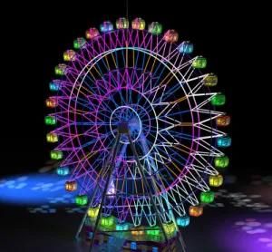 Amusement Park Rides The 88m Ferris Wheel for Sale