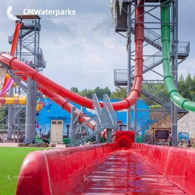 Hot Sale Water Park Equipment Fiberglass Water Slide Body Slide for Adult