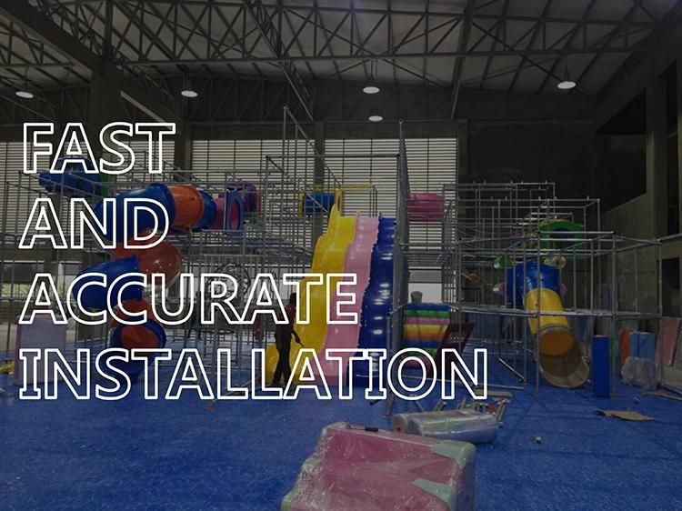 3 Slides Large Indoor Soft Playground