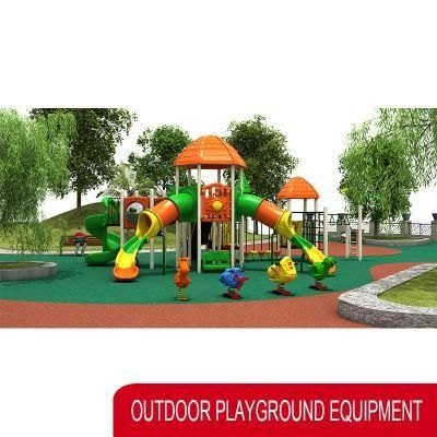 Factory Price Colorful Plastic Slide Equipment Outdoor Playground for Amusement Park