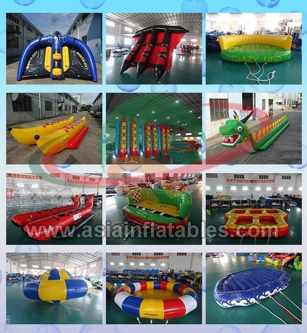 Water Ski Tube, Inflatables Flying Manta Ray for Water Splash Sport