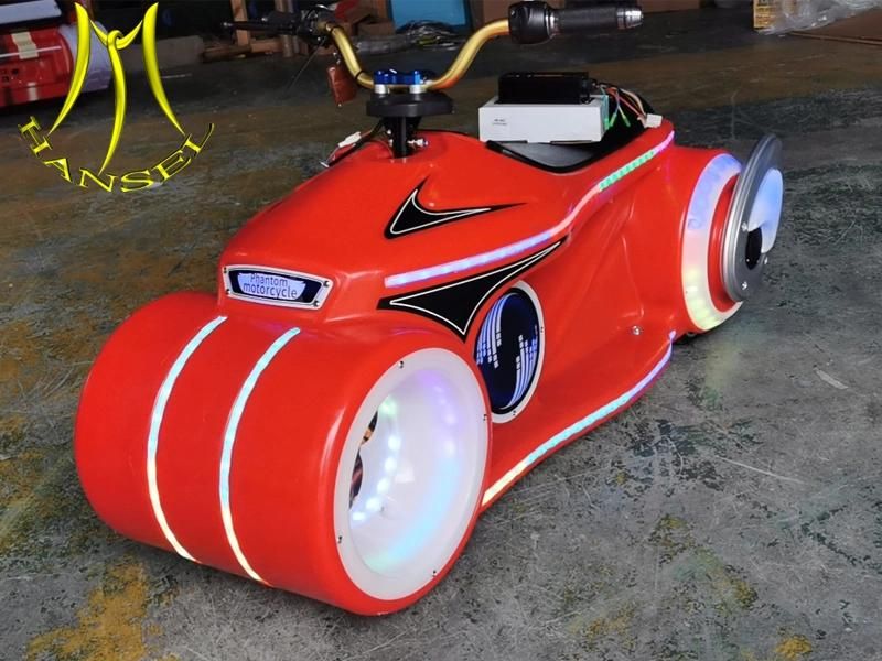 Hansel Ride on Amusement Motorcycle Kids Rides for Shopping Centers