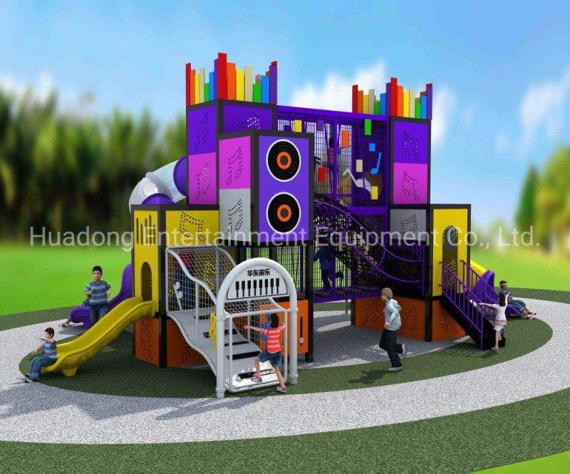 New Music Type Outdoor Children Playground Cartoon Design Amusement Park Equipment Kids Outdoor Items TUV/ASTM/ISO/CE