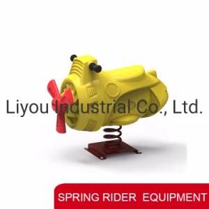 Customized Kids Game Seesaw Children Seesaw Spring Rocking Horse Playground for Sale