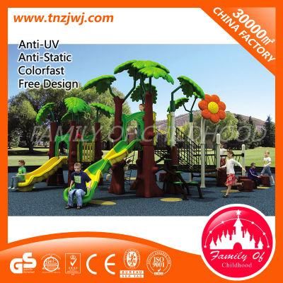 Kids Long Plastic Slide Entertainment Playground System