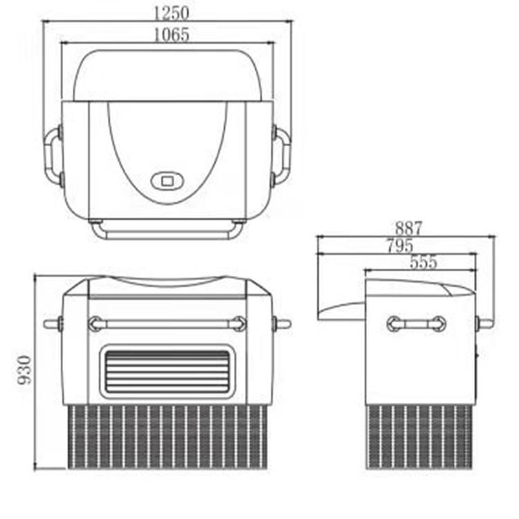 Counter Current Flow Swim Jet Endless Pool Swim Machine Safe Endless Swimming Machine