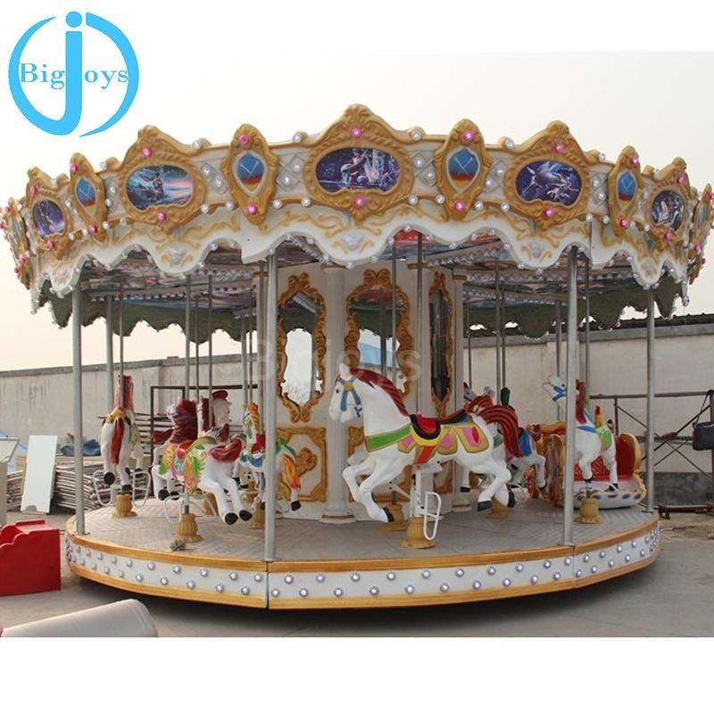24 Seats Park Carousel for Sale, Luxury Carousel