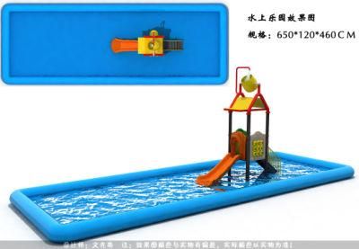 Small Size Used Swimming Pool Fiberglass Water Slides Equipment for Sale