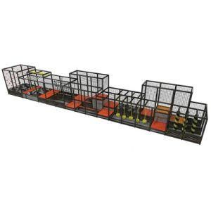 Factory Supply Ninja Obstacle Warrior Course Curriculum Combination Indoor Playground Park