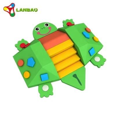 High Quality Children Indoor Playground Tortoise Climbing Soft Pack Combination
