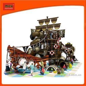 Kindergarten Playground Slides Large Pirate Ship Amusement Park Project