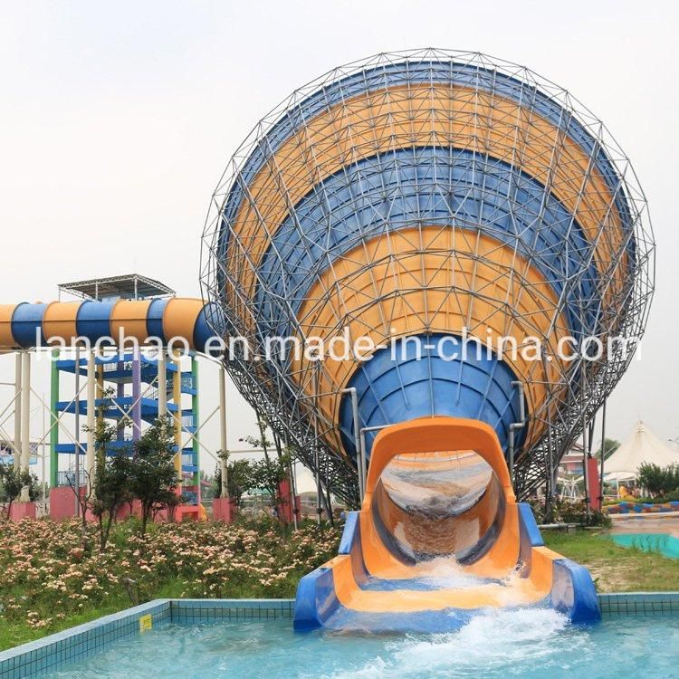 4-Person Tornado Big Trumpet Water Park Slide