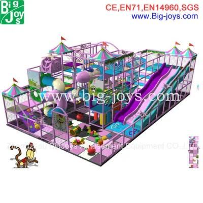 Purple Kids Indoor Playground, Amusement Indoor Playground (BJ-ID07)