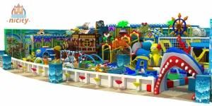 Cheerful Amusement Adventure Supermarkets Large Plastic Kids Indoor Playground