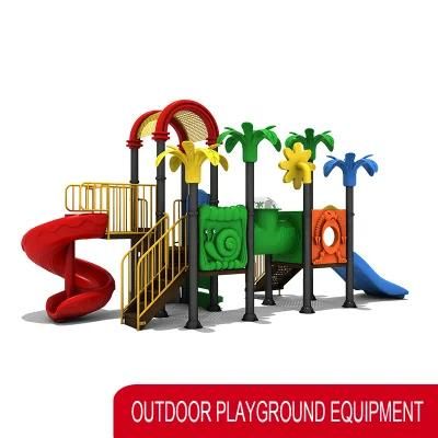 China Brand Design High Quality Children Plastic Outdoor Playground Equipment Kids Park Slide Classical Outdoor Playground