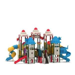 Outdoor Playground Plastic Equipment Slide for Children and Kids (JYG-15012)