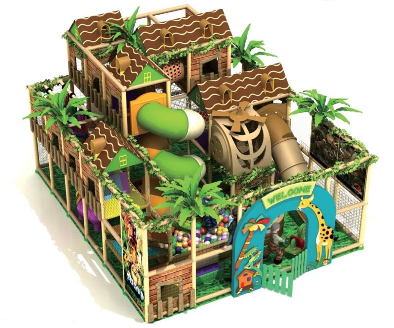 Kids Indoor Playground Plastic Manufactures Structures Equipment Maze (TY-170506-3)