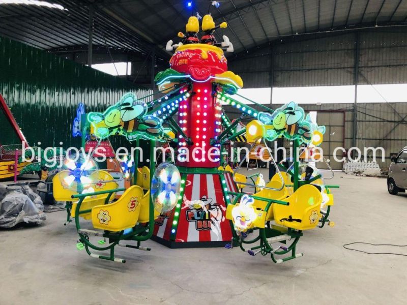 New Design Fairground Attraction Kids Amusement Park Equipment Rotary Dinosaur Flying Chair Rides