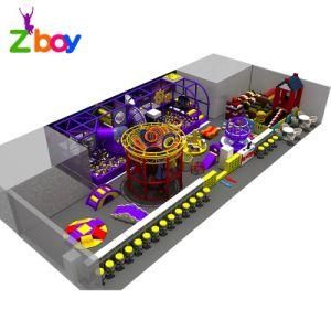China Manufactory Wholesale Price Wood Naughty Castle Playground, Children Indoor Play Equipment